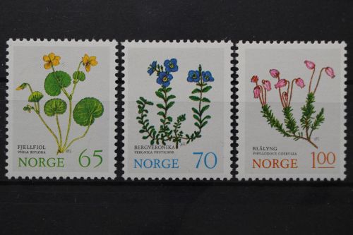 Norwegen, MiNr. 671-673, postfrisch