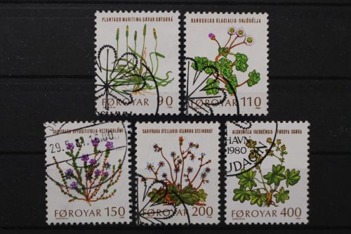 Färöer, MiNr. 48-51, gestempelt