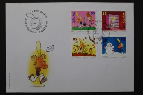 Schweiz, MiNr. 1869-1872, FDC