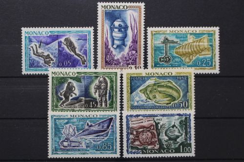 Monaco, MiNr. 710-716, postfrisch
