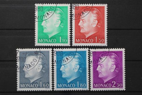 Monaco, MiNr. 1401-1405, gestempelt