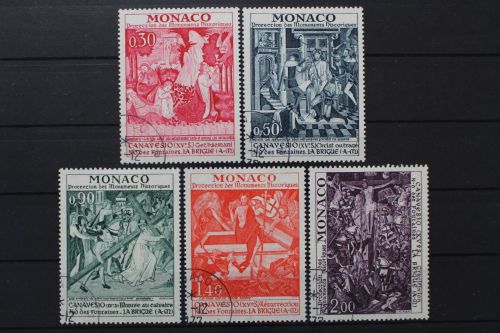 Monaco, MiNr. 1061-1065, gestempelt