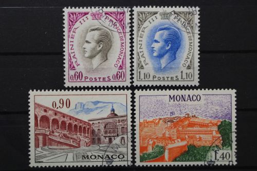 Monaco, MiNr. 1017-1020, gestempelt