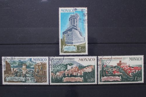 Monaco, MiNr. 1001-1004, gestempelt