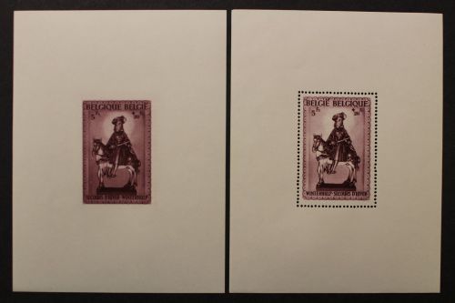 Belgien, MiNr. Block 15 + 16, postfrisch