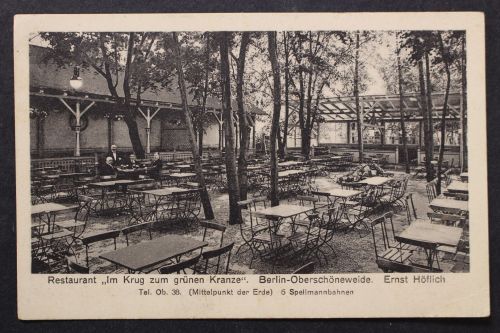 Berlin Oberschöneweide, Restaurant "Im Krug zur grünen Schanze"
