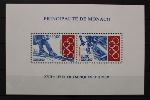 Monaco, MiNr. Block 61, postfrisch