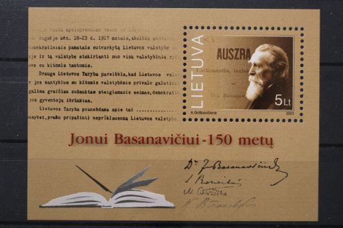 Litauen, MiNr. Block 24, postfrisch