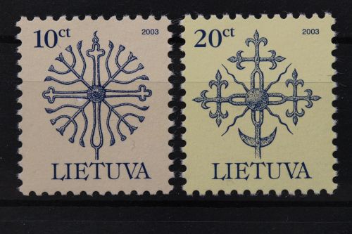 Litauen, MiNr. 717-718 C III, postfrisch