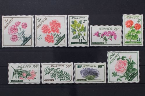 Monaco, MiNr. 609-617, postfrisch
