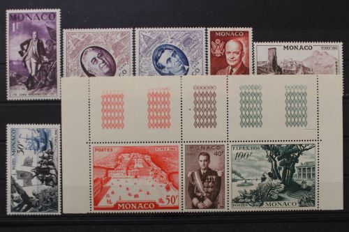 Monaco, MiNr. 527-535, postfrisch