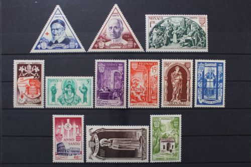 Monaco, MiNr. 429-440, postfrisch