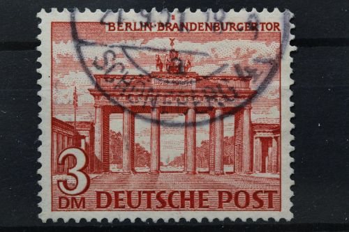 Berlin, MiNr. 59 PF I, gestempelt