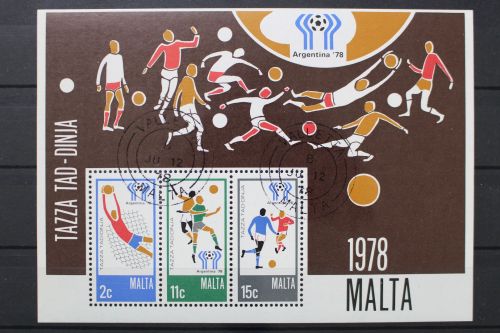Malta, MiNr. Block 5, gestempelt
