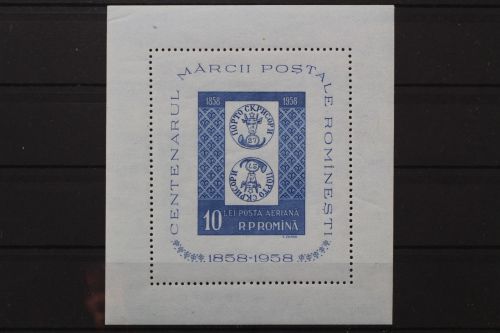 Rumänien, MiNr. Block 40, postfrisch