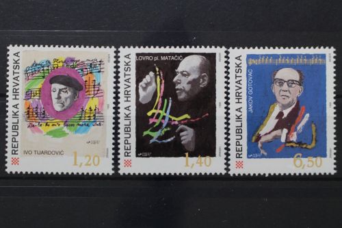 Kroatien, MiNr. 335-337, postfrisch