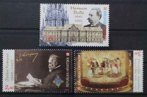Kroatien, MiNr. 338-340, postfrisch