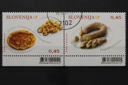 Slowenien, MiNr. 748-749 Paar, gestempelt