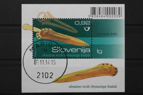 Slowenien, MiNr. Block 46, gestempelt