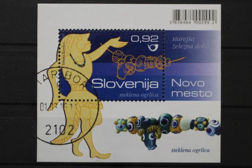 Slowenien, MiNr. Block 52, gestempelt
