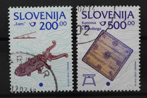 Slowenien, MiNr. 245-246, gestempelt