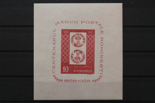 Rumänien, MiNr. Block 41, postfrisch