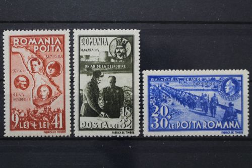 Rumänien, MiNr. 749-751, postfrisch