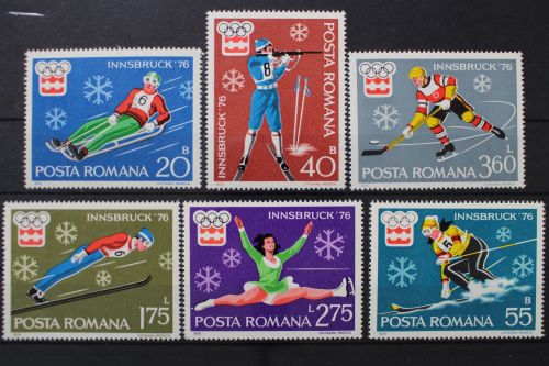 Rumänien, MiNr. 3312-3317, postfrisch
