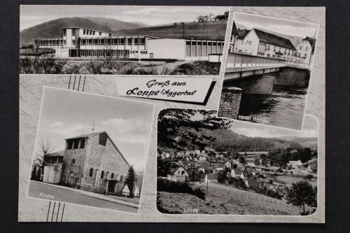 Loppe Aggertal, OT von Engelskirchen, Schule, Hotel Rödder etc.