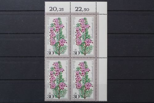 Berlin, MiNr. 514 Viererblock Ecke rechts oben, postfrisch