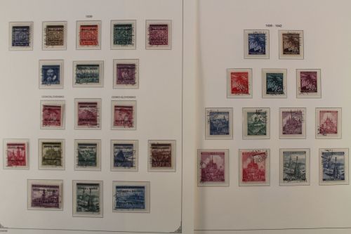 Böhmen & Mähren 1939-1945 incl. Dienst- und Portomarken, gestempelt