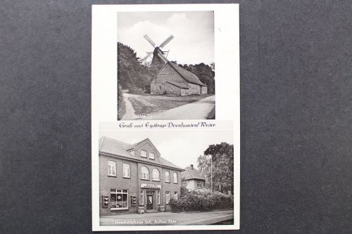 Eystrup-Doenhausen / Weser, Mühler, Geschäftshaus Thie