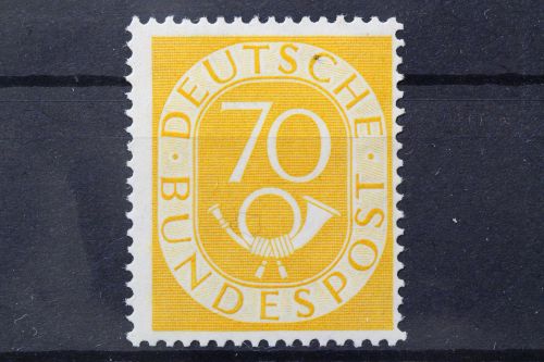 Deutschland (BRD), MiNr. 136, entfalzt