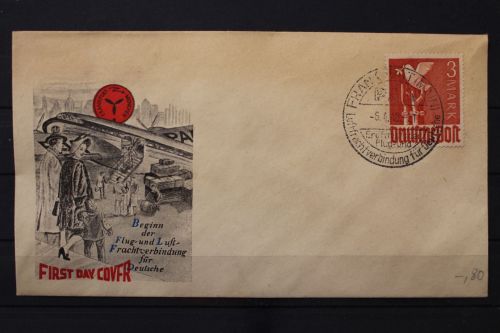 Gem. Ausgaben, MiNr. 961 SST Frankfurt Luftfrachtverbindung