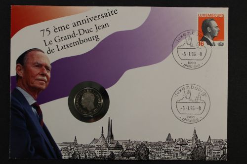 Luxemburg, Jean, 1996, Numisbrief
