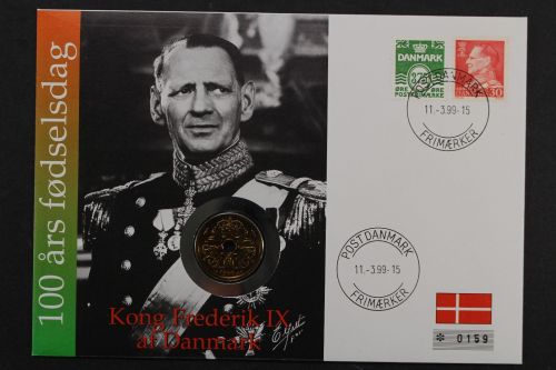 Dänemark, Frederik IX., 1999, Numisbrief