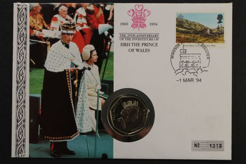 Großbritannien, The Prince of Wales, 1994, Numisbrief