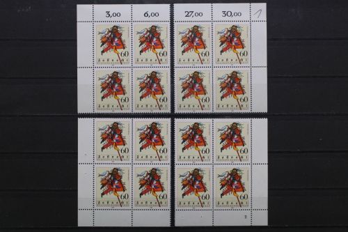 Deutschland, MiNr. 1167 Viererblock alle 4 Ecken, FN 2, postfrisch