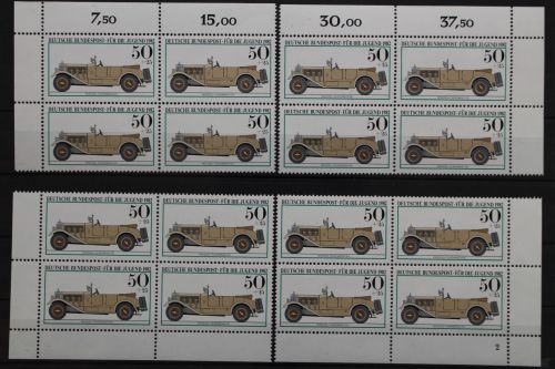 Deutschland (BRD), MiNr. 1124 Viererblock alle 4 Ecken FN 2, postfrisch