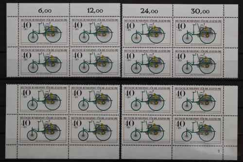 Deutschland (BRD), MiNr. 1123 Viererblock alle 4 Ecken FN 2, postfrisch