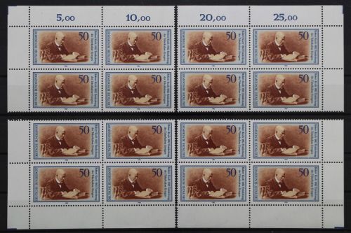 Deutschland (BRD), MiNr. 1122 Viererblock alle 4 Ecken, postfrisch