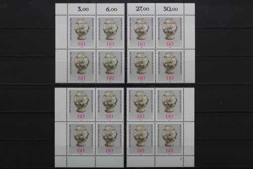 Deutschland (BRD), MiNr. 1118 Viererblock alle 4 Ecken FN 1, postfrisch