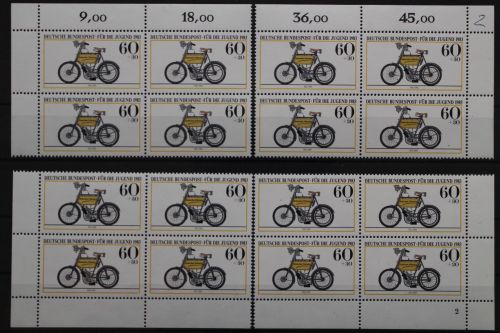 Deutschland (BRD), MiNr. 1169 Viererblock alle 4 Ecken FN 2, postfrisch