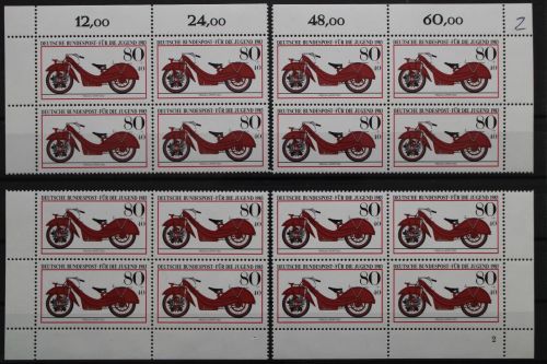 Deutschland (BRD), MiNr. 1170 Viererblock alle 4 Ecken FN 2, postfrisch