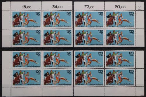 Deutschland (BRD), MiNr. 1173 Viererblock alle 4 Ecken, postfrisch