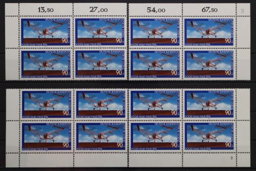 Deutschland (BRD), MiNr. 1008 Viererblock alle 4 Ecken FN 2, postfrisch