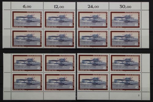 Deutschland (BRD), MiNr. 1005 Viererblock alle 4 Ecken FN 2, postfrisch