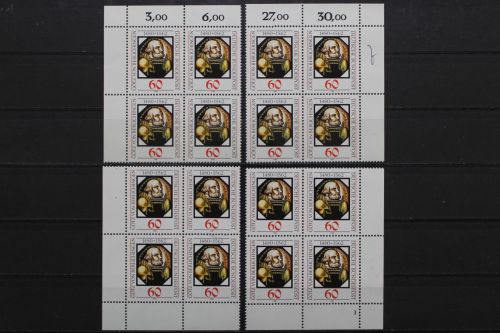 Deutschland (BRD), MiNr. 1036 Viererblock alle 4 Ecken FN 1, postfrisch
