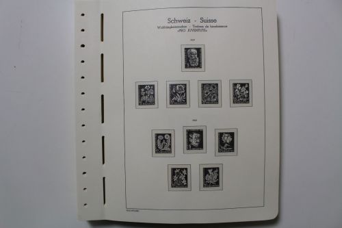 Leuchtturm, Schweiz 1960-2009, mit Klemmtaschen
