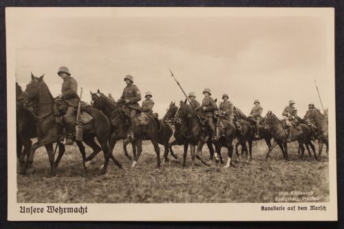 Unsere Wehrmacht, Kavallerie auf dem Marsch